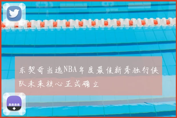 东契奇当选NBA年度最佳新秀独行侠队未来核心正式确立